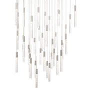 Magic 36" 41-Light LED Pendant, Polished Nickel Finish - Bees Lighting