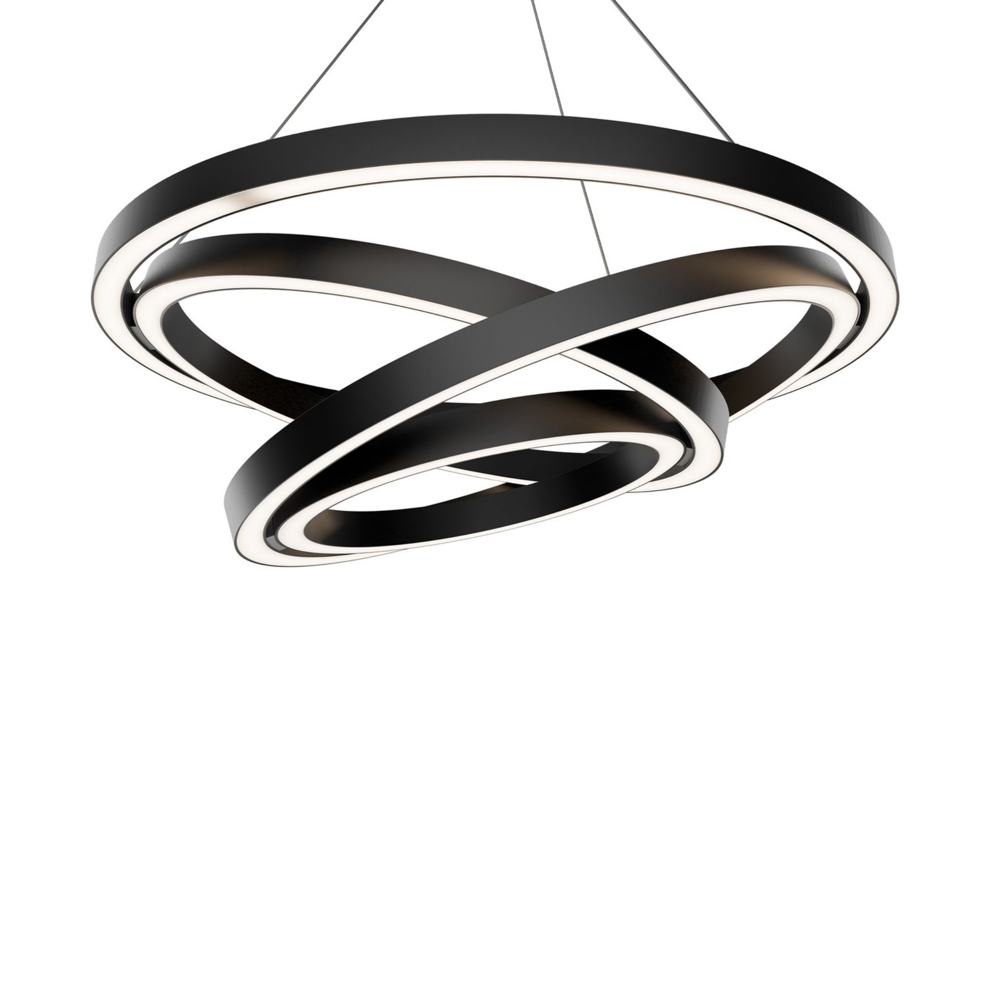 Storm Chaser 35" LED Pendant, 3000K, Black Finish - Bees Lighting