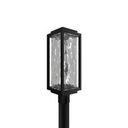 Two If By Sea 21" LED Outdoor Post Light, Black Finish - Bees Lighting