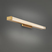 Skein 33" LED Bath Vanity, Aged Brass Finish - Bees Lighting