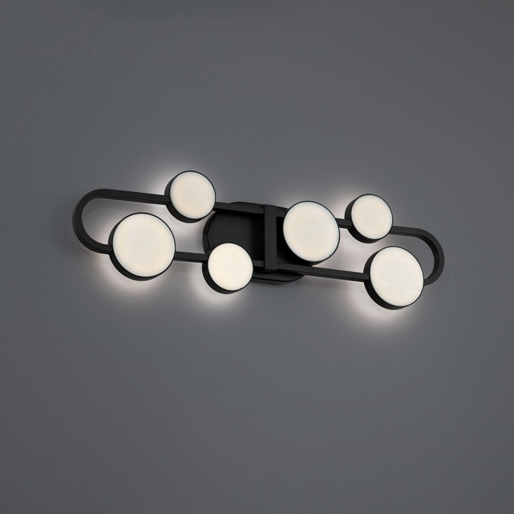 Tableau 24" LED Bath Vanity, Black Finish - Bees Lighting