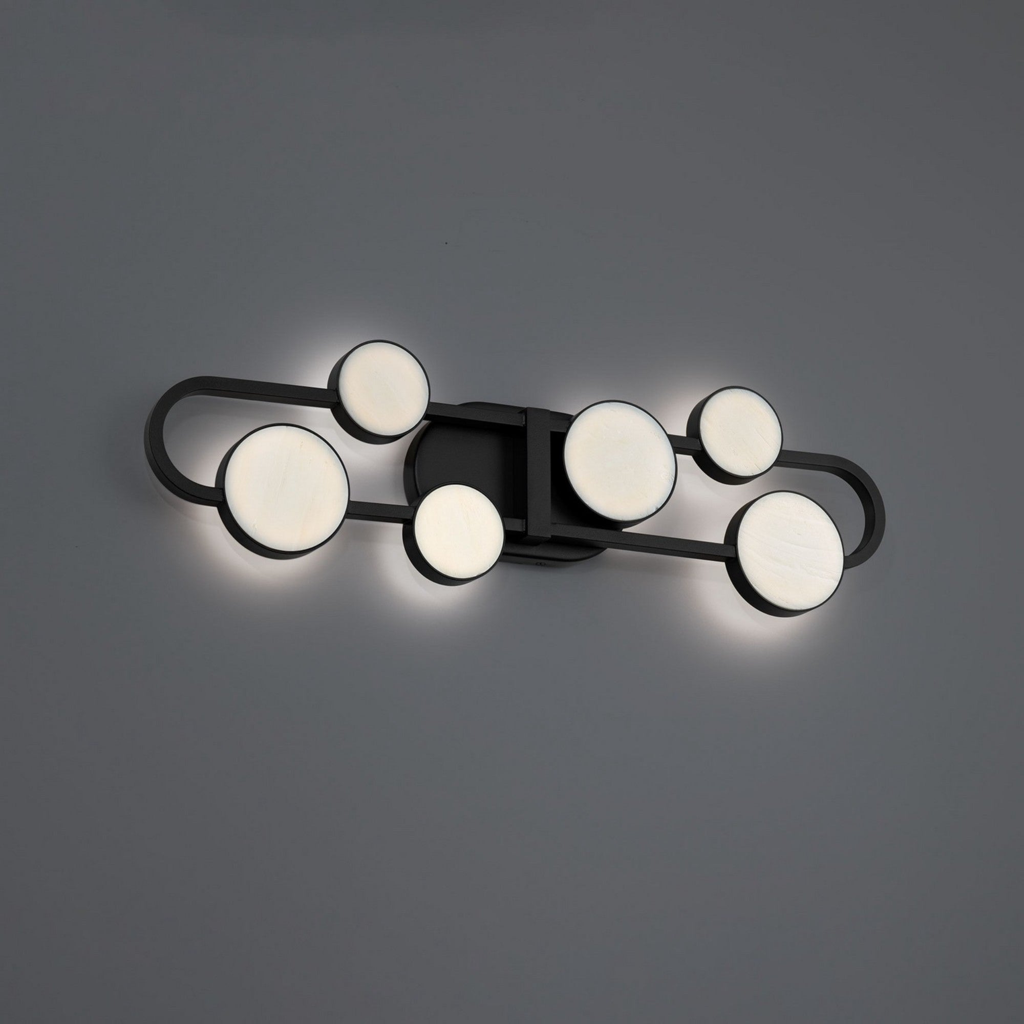 Tableau 24" LED Bath Vanity, Black Finish - Bees Lighting