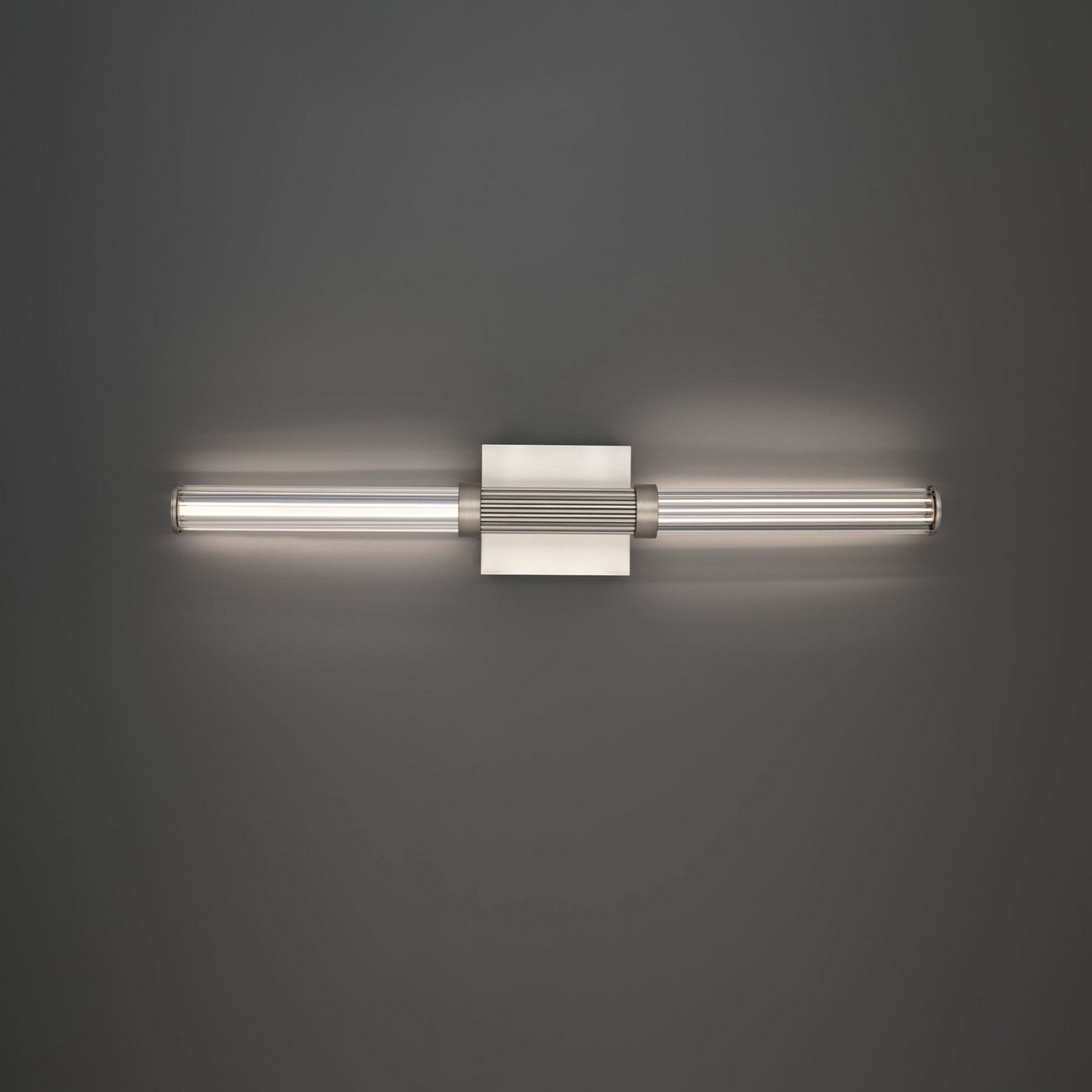Ribeye 28" LED Bath Vanity, Brushed Nickel Finish - Bees Lighting