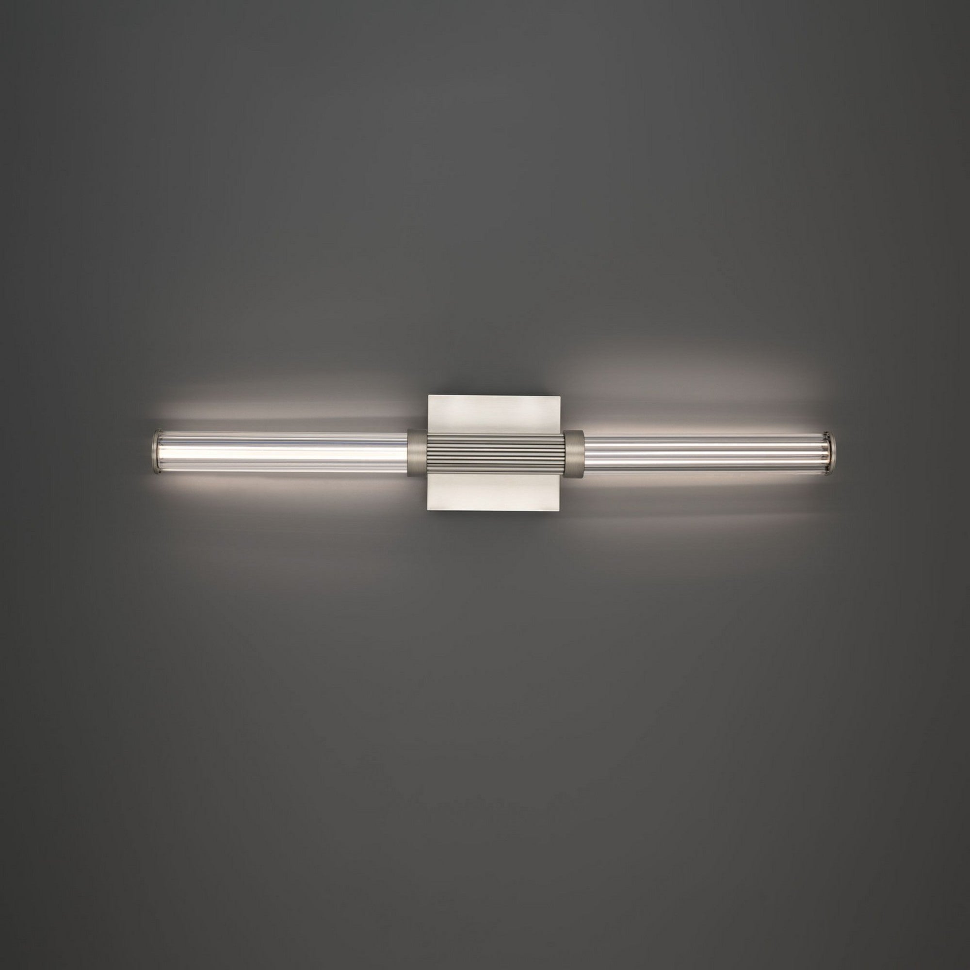 Ribeye 28" LED Bath Vanity, Brushed Nickel Finish - Bees Lighting
