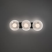Fresco 25" LED Bath Vanity, Black Finish - Bees Lighting