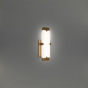 Carlisle 11" LED Wall Sconce, 3000K, Aged Brass Finish - Bees Lighting