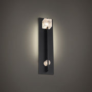 Scepter 22" LED Outdoor Wall Sconce, Black Finish - Bees Lighting