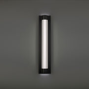 Chyzel 26" LED Outdoor Wall Sconce, Black Finish - Bees Lighting