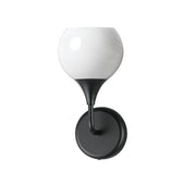 Neve 12" Wall Sconce, Black Finish - Bees Lighting