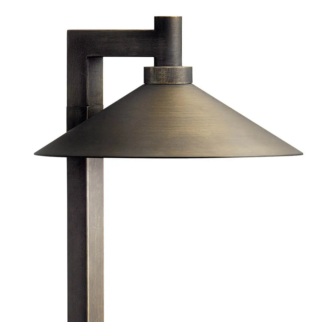 4.3W 302 Lumens LED Ripley Path Light 3000K Centennial Brass - Bees Lighting