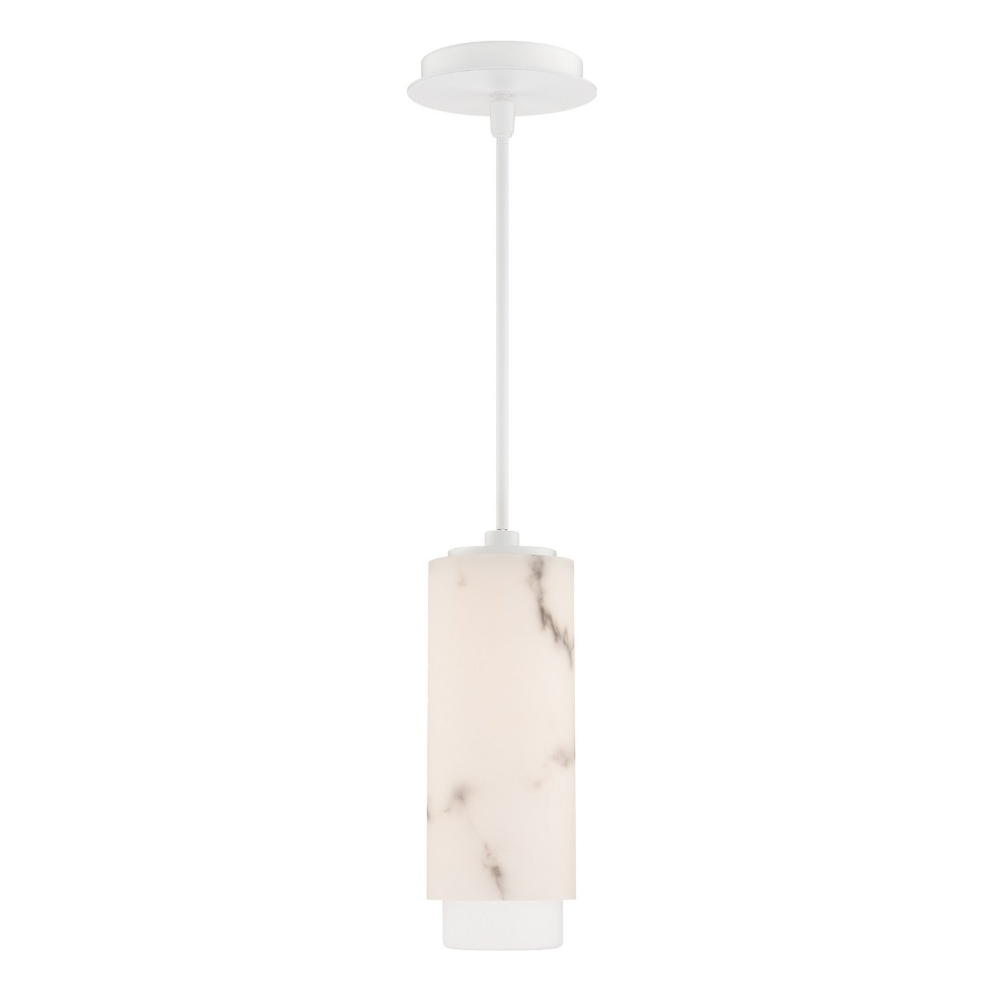 Aragon 13" LED Pendant, 4CCT, White Finish - Bees Lighting