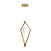Tribeca 20" LED Pendant, 4CCT, Aged Brass Finish - Bees Lighting