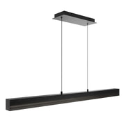 Grille 47" LED Pendant, 4CCT, Black Finish - Bees Lighting