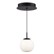 Close Encounters 6" LED Pendant, White Finish - Bees Lighting