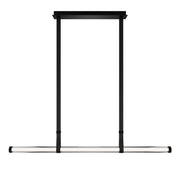 Balance Beam 52" LED Pendant, 4CCT, Black Finish - Bees Lighting