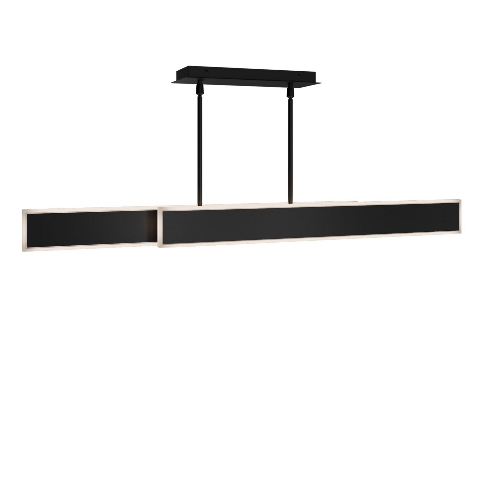 Bastone 36" LED Island Pendant, 4CCT ,Black Finish - Bees Lighting