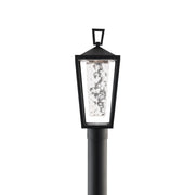 Manchester 16" LED Post Mount, 4CCT, Black Finish - Bees Lighting