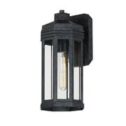 Wright 16" Outdoor Wall Sconce, Black Patina Finish - Bees Lighting