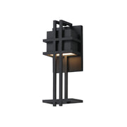 Prairie 13" LED Outdoor Wall Sconce, Black Finish - Bees Lighting