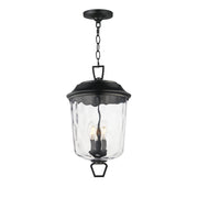 Prescott 19" 3-Light Outdoor Pendant, Dark Bronze Finish - Bees Lighting