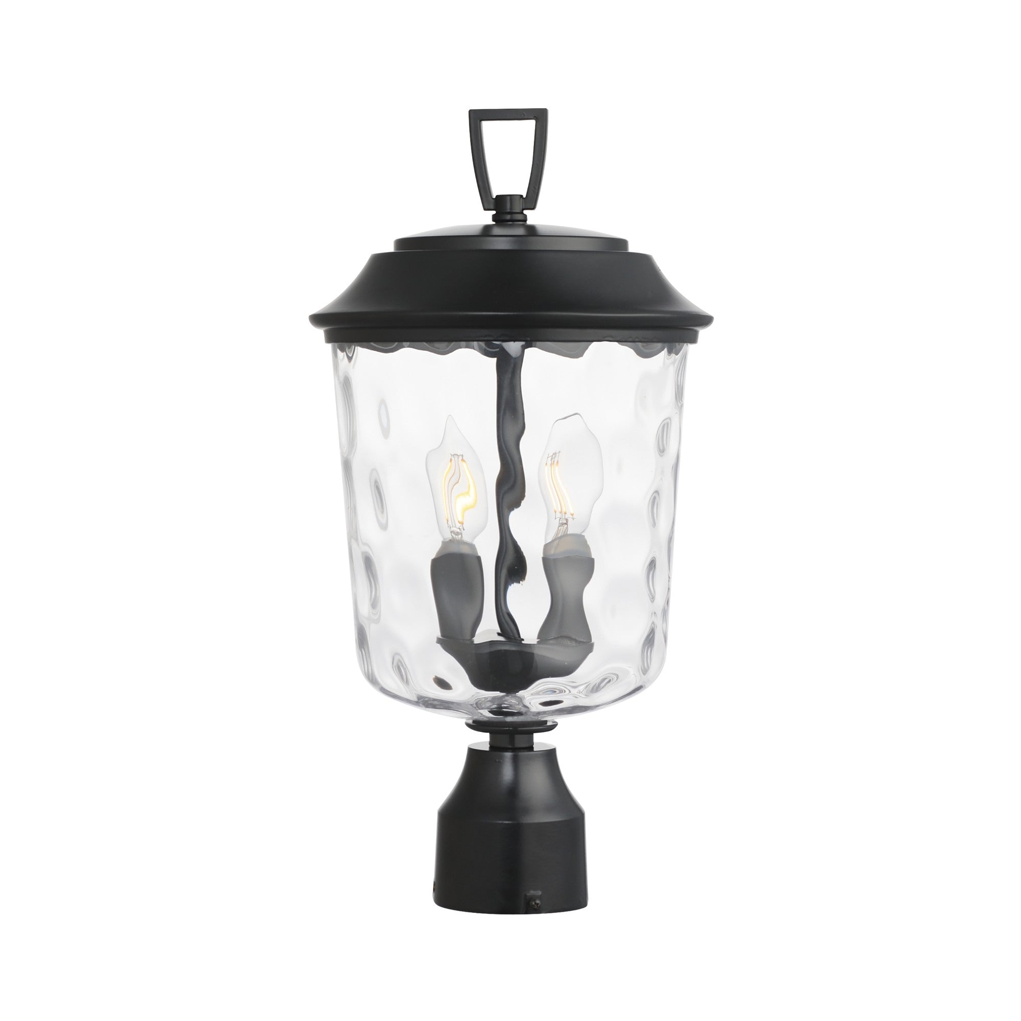 Prescott 18" 2-Light Post Lantern, Dark Bronze Finish - Bees Lighting