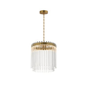 Jolie 13" LED Pendant, Natural Aged Brass Finish - Bees Lighting