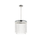 Jolie 13" LED Pendant, Polished Nickel Finish - Bees Lighting