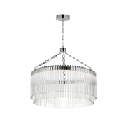 Jolie 25" LED Pendant, Polished Nickel Finish - Bees Lighting