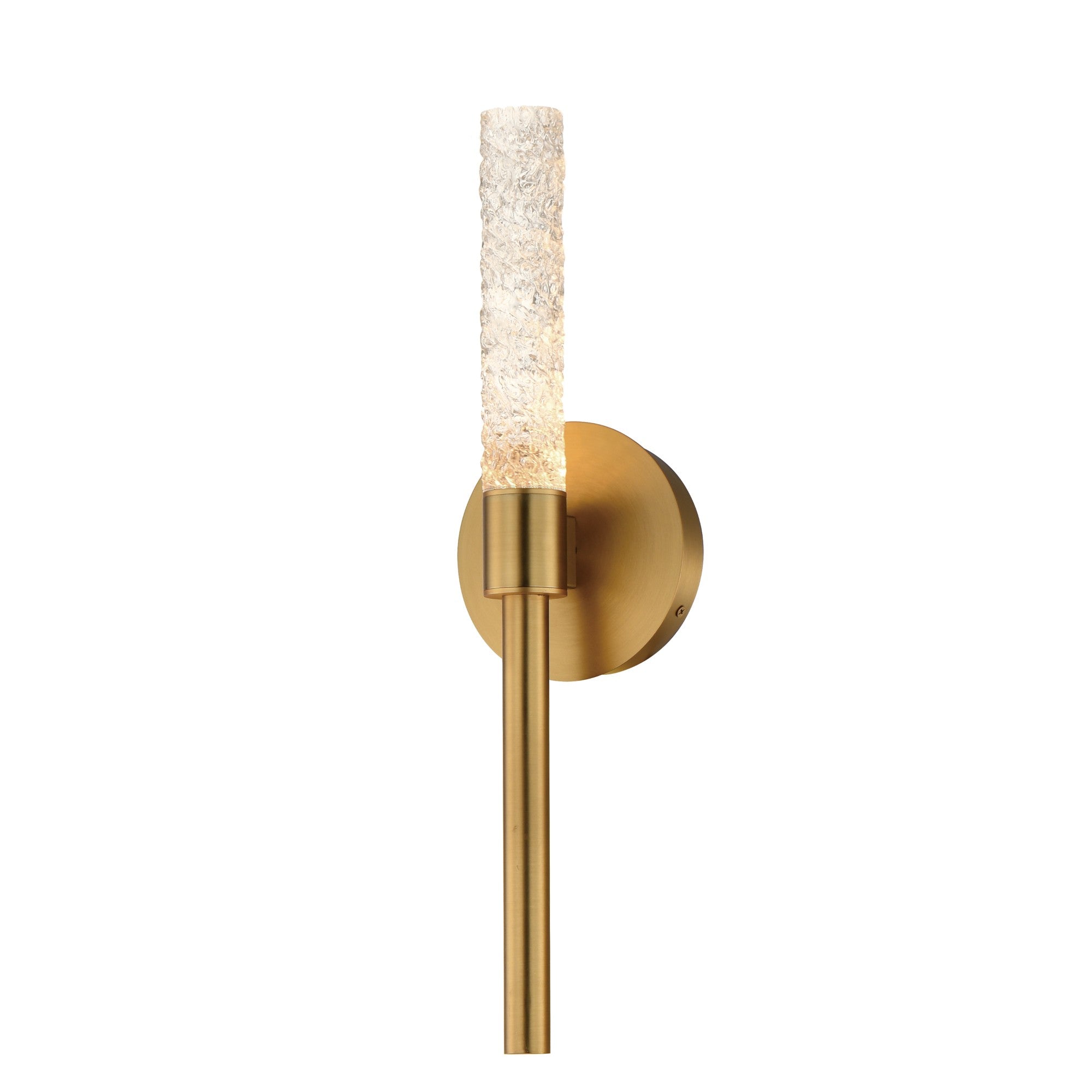 Duchess 20" LED Wall Sconce, Natural Aged Brass Finish