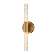 Duchess 20" 2-Light LED Wall Sconce, Natural Aged Brass Finish - Bees Lighting