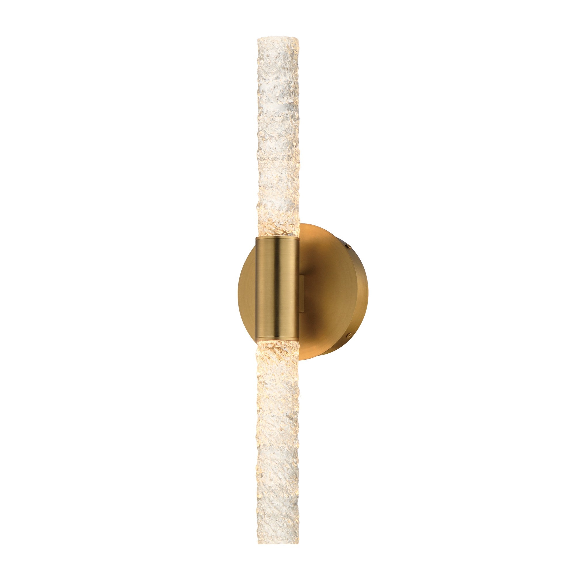 Duchess 20" 2-Light LED Wall Sconce, Natural Aged Brass Finish - Bees Lighting