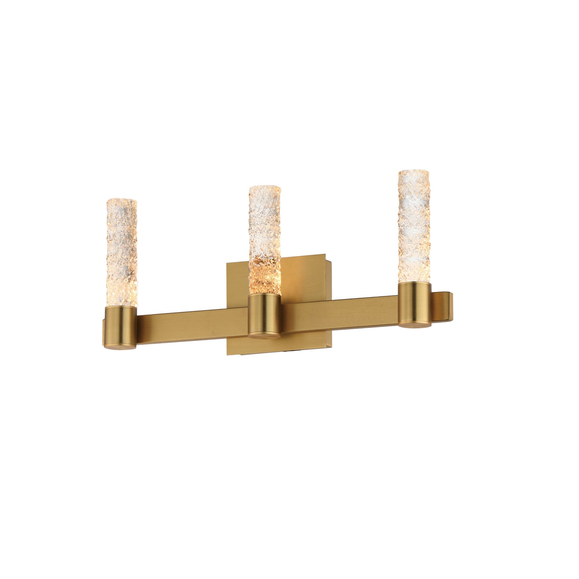 Duchess 21" LED Wall Sconce, Natural Aged Brass Finish - Bees Lighting