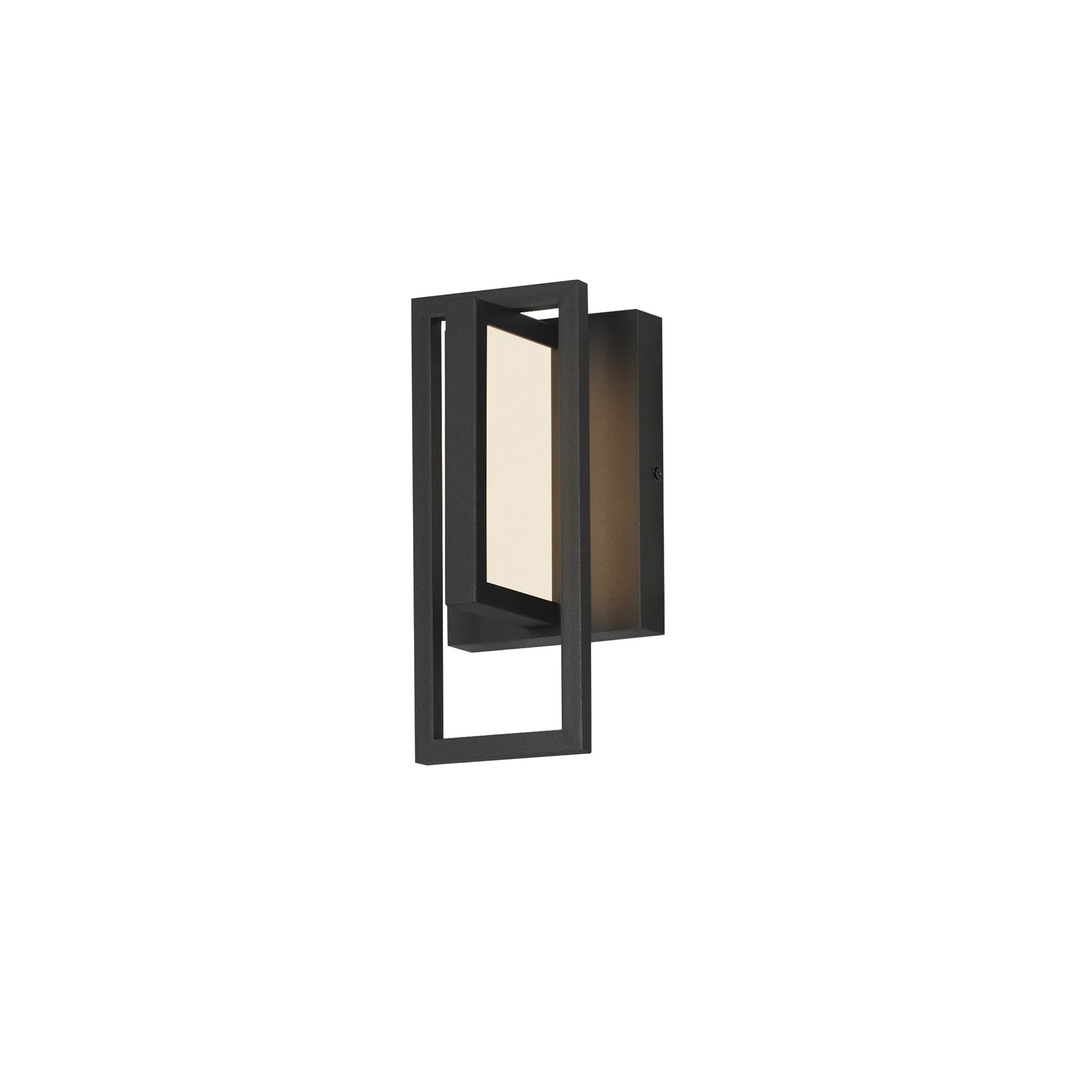 Formation VX 10" LED Outdoor Wall Sconce, Black Finish - Bees Lighting
