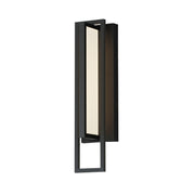 Formation VX 18" LED Outdoor Wall Sconce, Black Finish - Bees Lighting