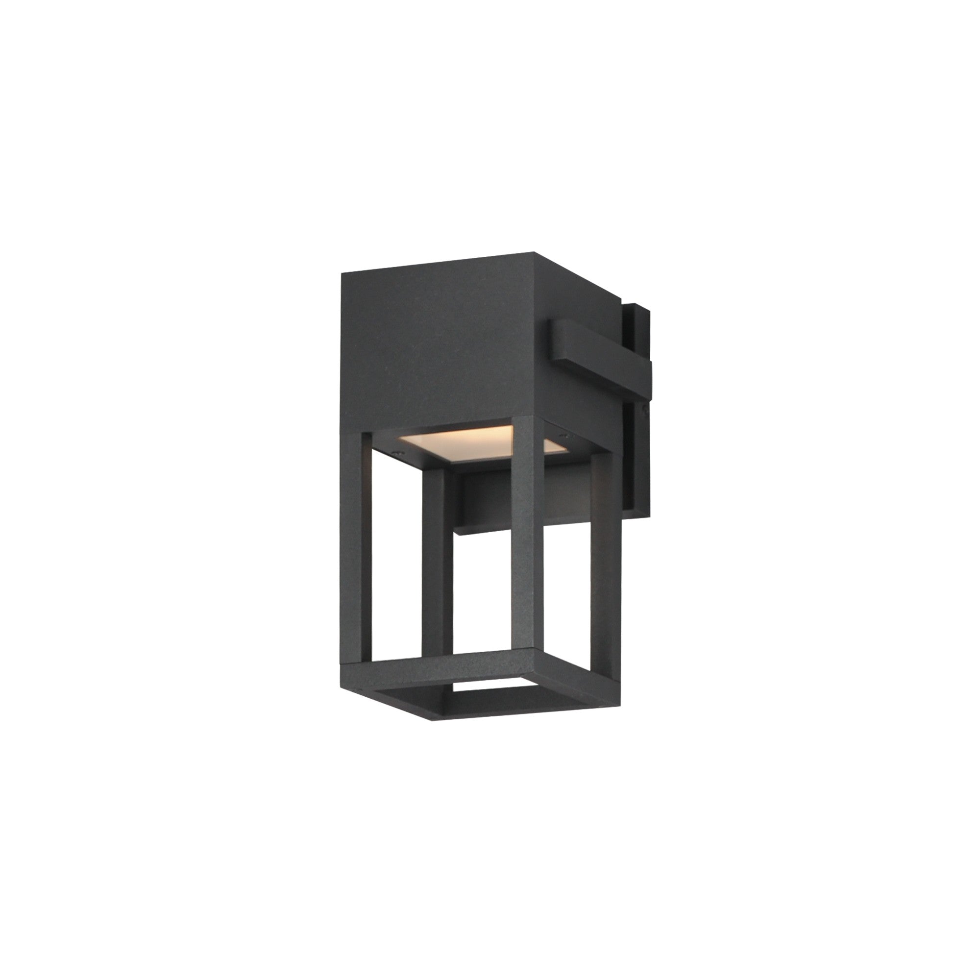 Strand VX 10" LED Outdoor Wall Sconce, Black Finish - Bees Lighting