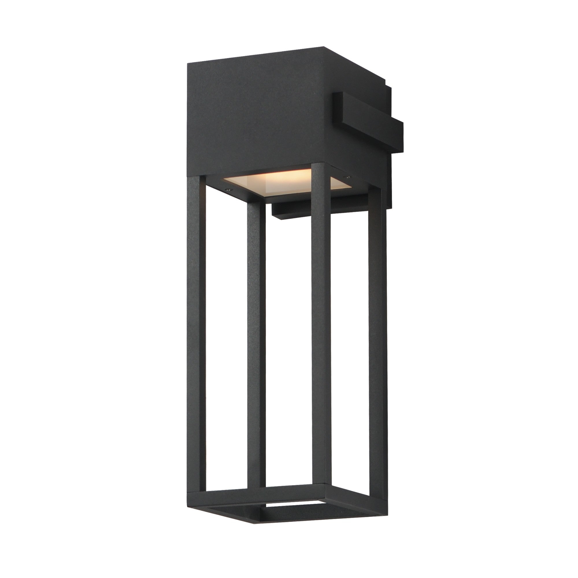 Strand VX 18" LED Outdoor Wall Sconce, Black Finish - Bees Lighting