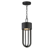 Quayside VX 14" LED Outdoor Pendant, Black Finish - Bees Lighting