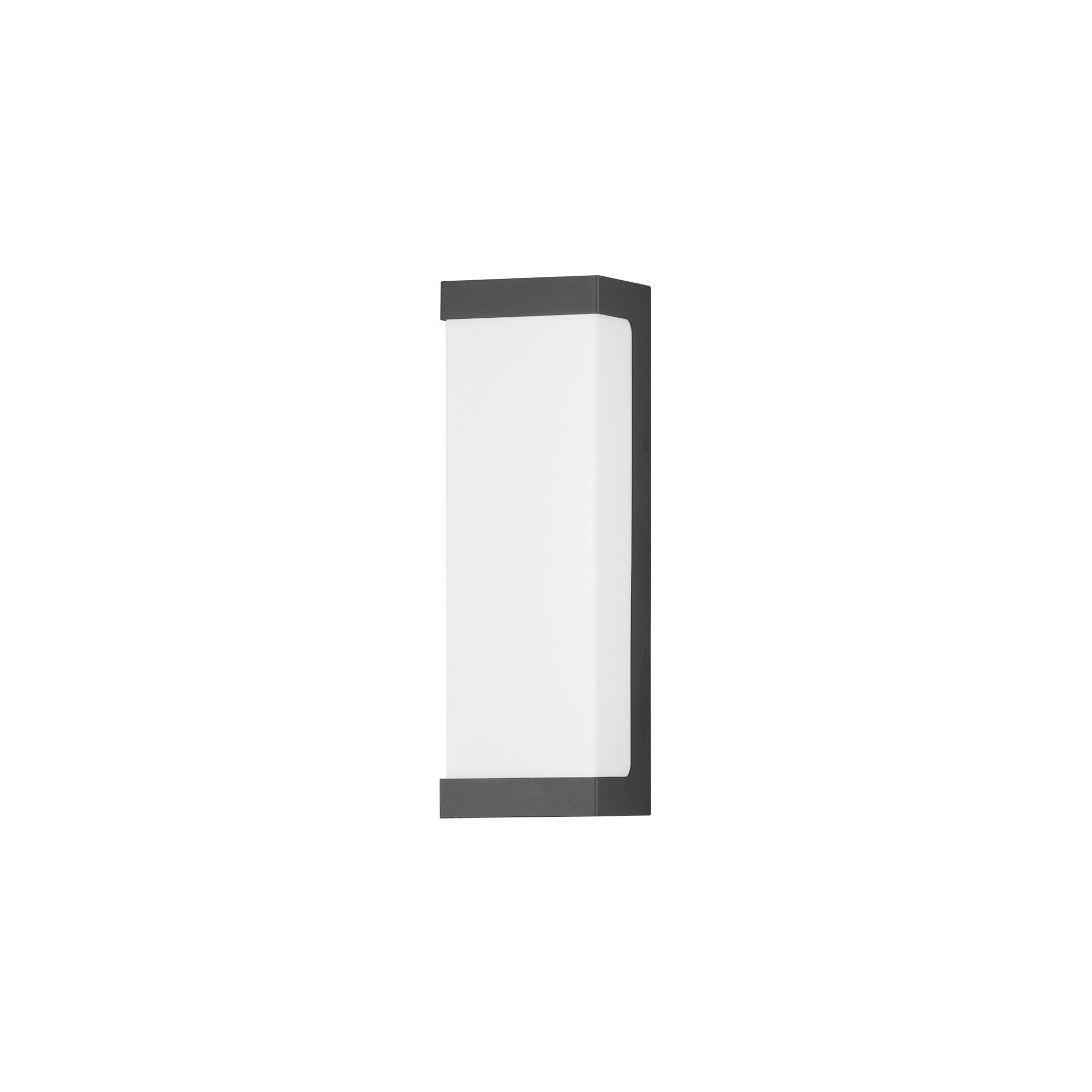 Tunnel 15" LED Outdoor Wall Sconce, Black Finish - Bees Lighting