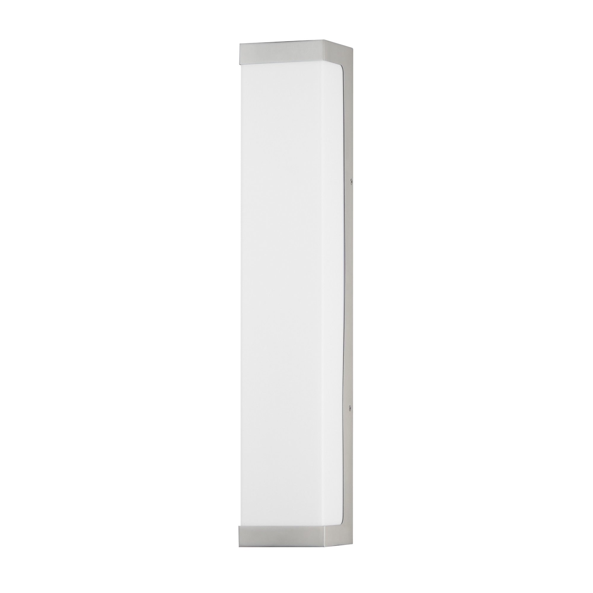 Tunnel 26" LED Outdoor Wall Sconce, Brushed Aluminum Finish - Bees Lighting