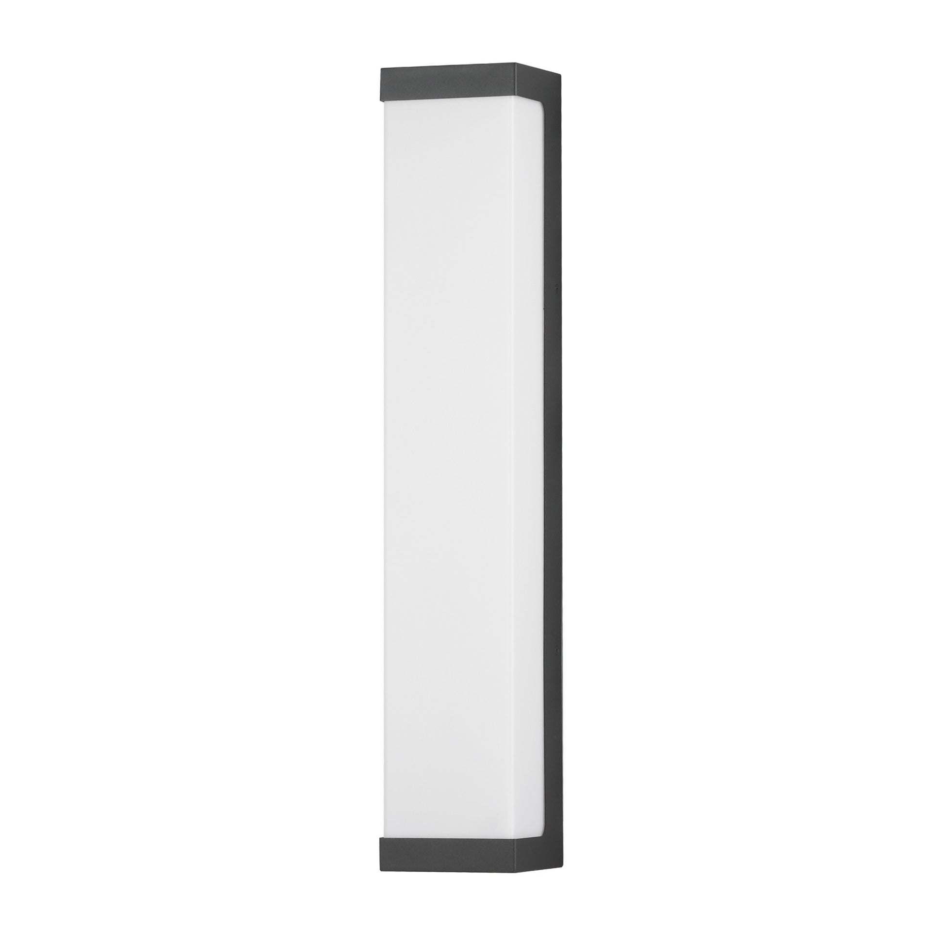Tunnel 26" LED Outdoor Wall Sconce, Black Finish - Bees Lighting