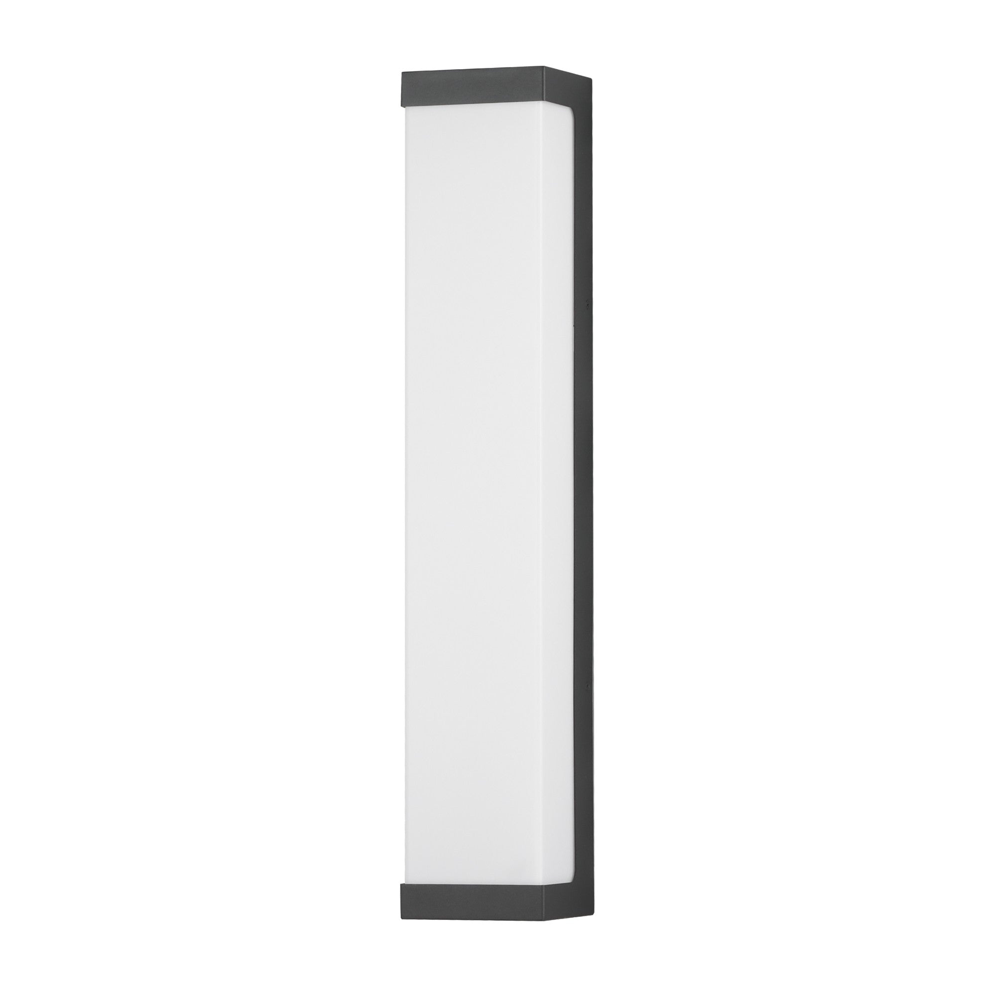 Tunnel 26" LED Outdoor Wall Sconce, Black Finish - Bees Lighting