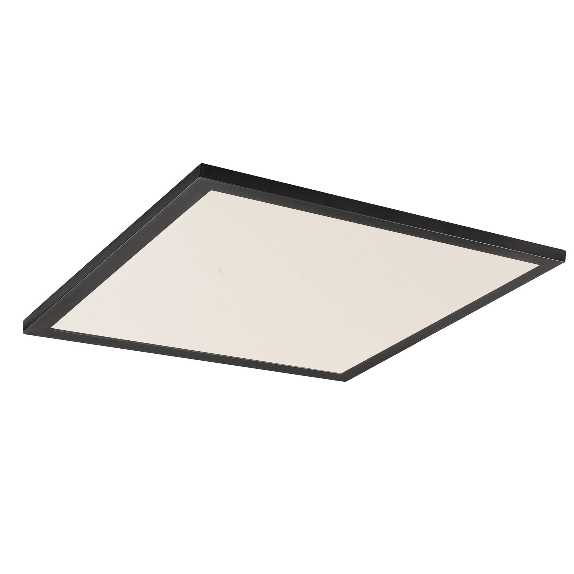 2x2 LED Flush Mount Panel, 40W, 2800lm, Selectable CCT, 120-277V, Black - Bees Lighting