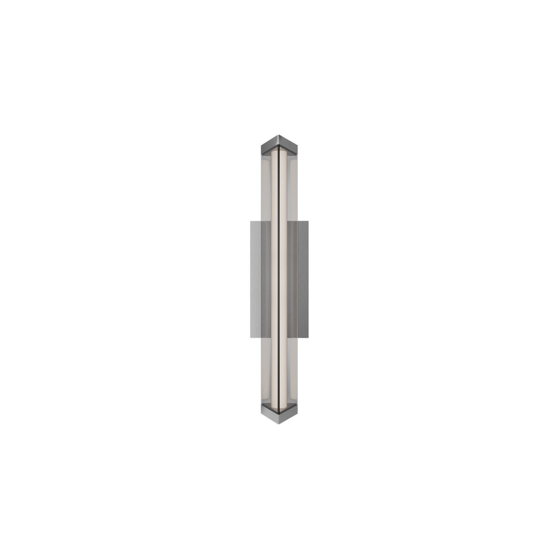 Boulevard 18" LED Wall Sconce, 4CCT, Brushed Nickel Finish - Bees Lighting