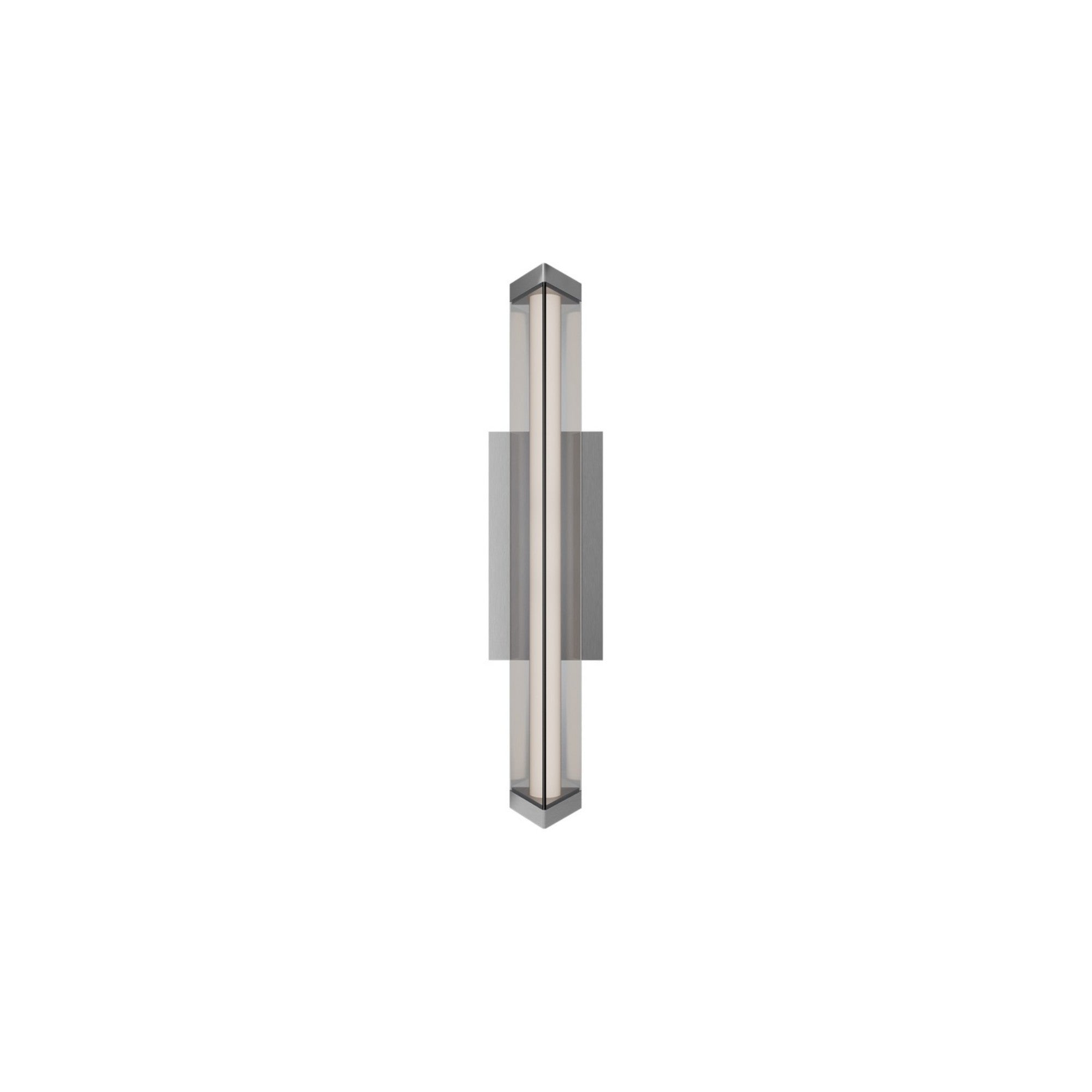 Boulevard 18" LED Wall Sconce, 4CCT, Brushed Nickel Finish - Bees Lighting