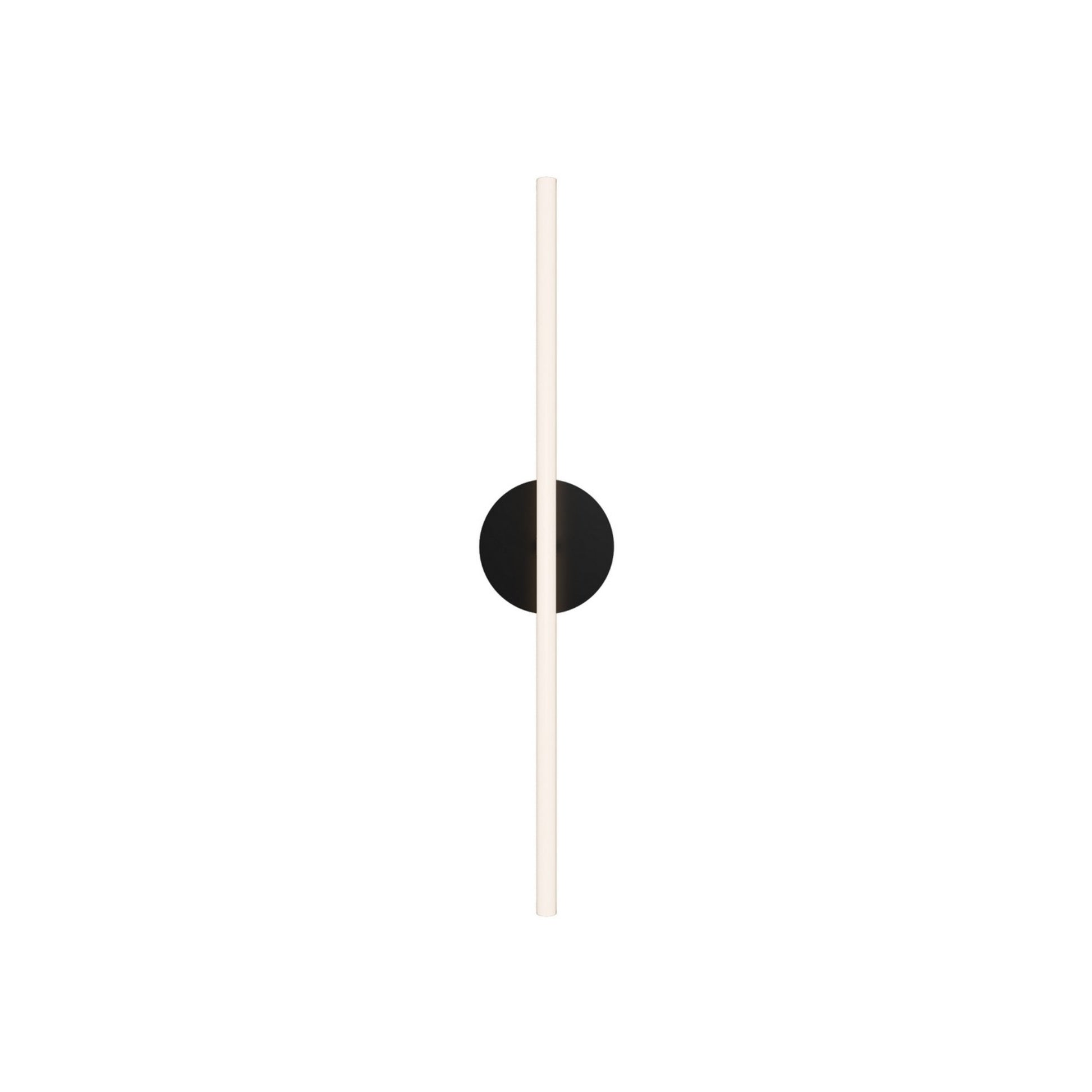 Lanky 27" LED Wall Sconce, 4CCT, Black Finish - Bees Lighting
