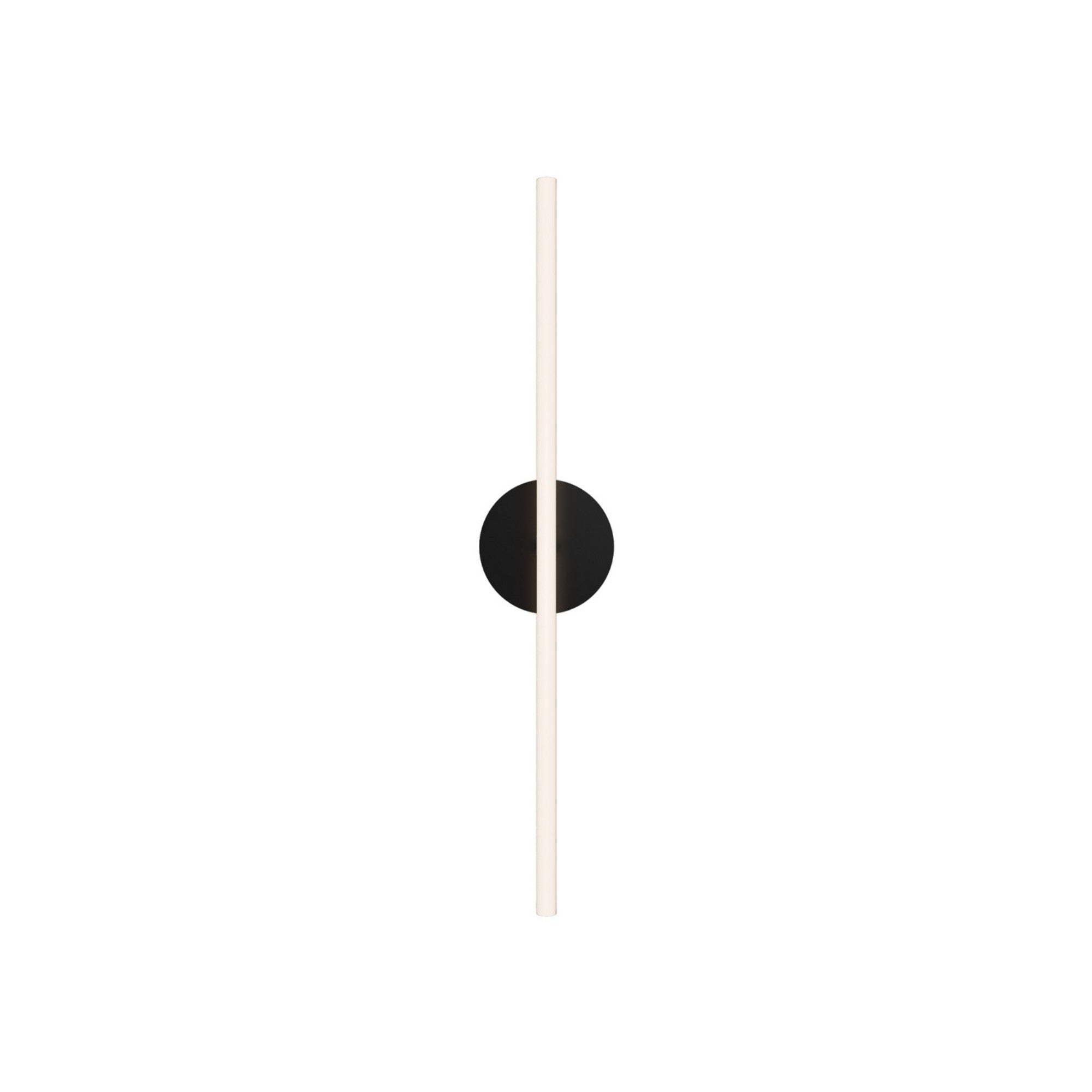 Lanky 27" LED Wall Sconce, 4CCT, Black Finish - Bees Lighting