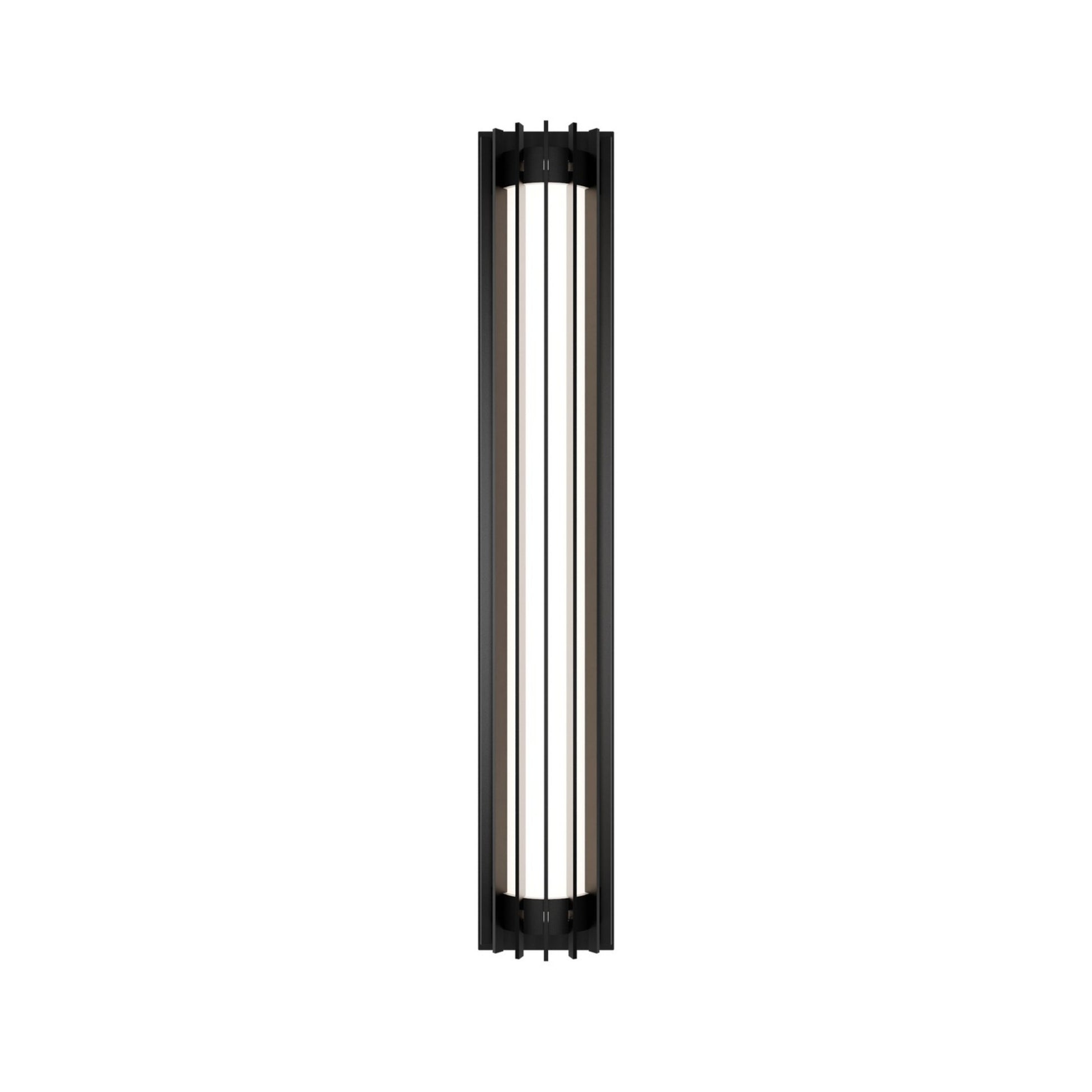 Moline 32" LED Outdoor Wall Sconce, 4CCT, Black Finish - Bees Lighting