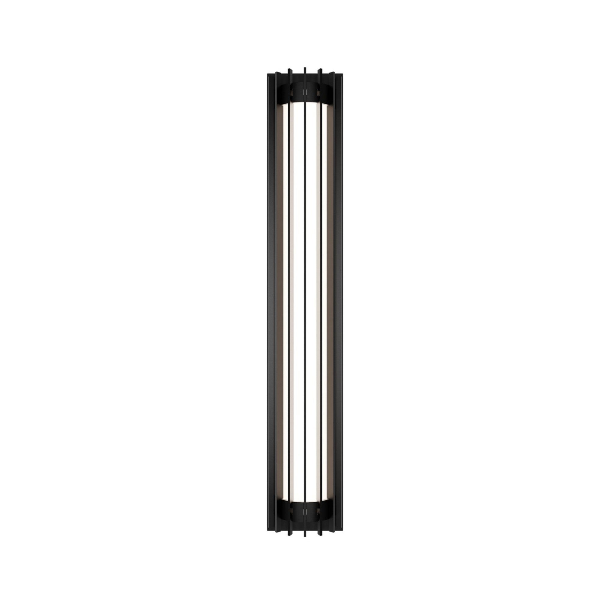 Moline 32" LED Outdoor Wall Sconce, 4CCT, Black Finish - Bees Lighting
