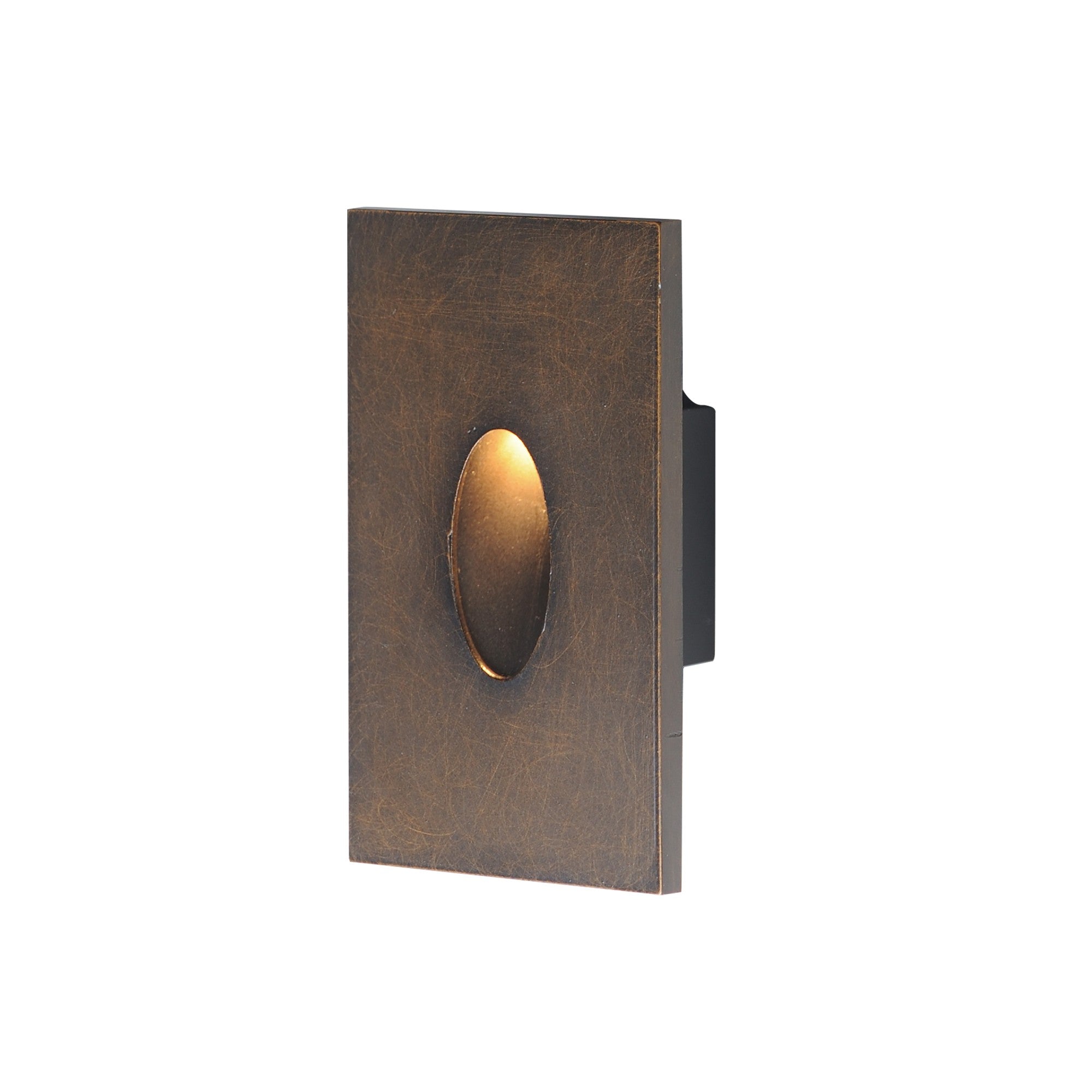 Path 5" High Pin Hole LED Step Light, 3CCT, Antique Bronze Finish - Bees Lighting