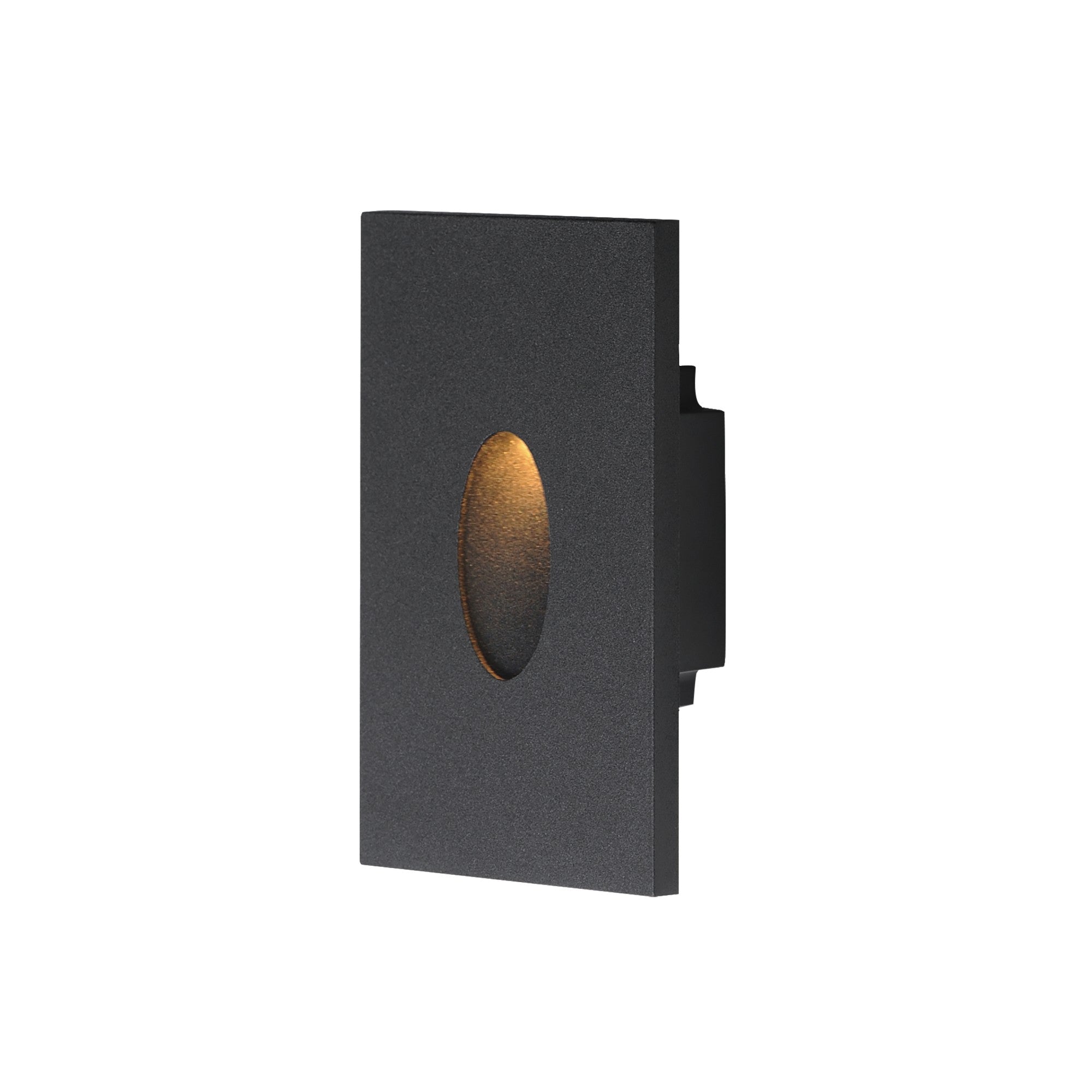 Path 5" High Pin Hole LED Step Light, 3CCT, Black Finish - Bees Lighting